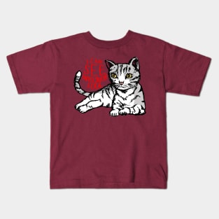 I Can See Into Your Soul: Funny Cat Kids T-Shirt